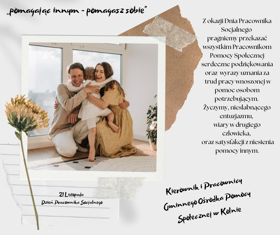 Życzenia na Dzień pracownika Socjalnego 2024